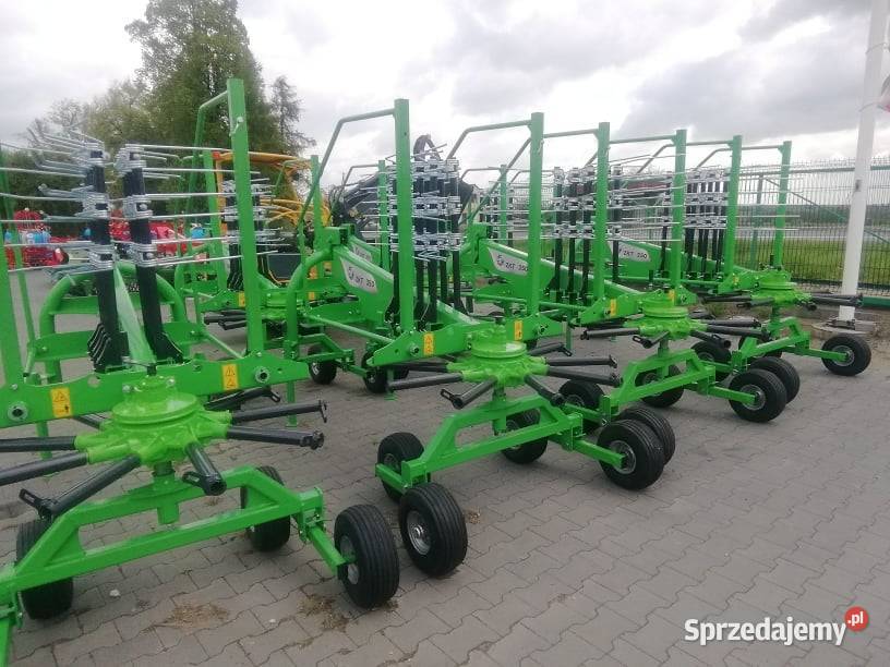 Zgrabiarka karuzelowa INTERTECH 35m 42m tandem Miechów