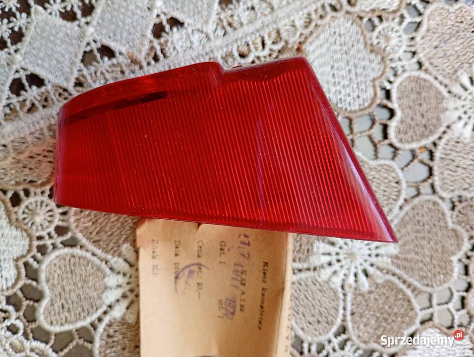 Klosz lampy tylnej Komar ryś żak nowy w orginale Majdan Królewski
