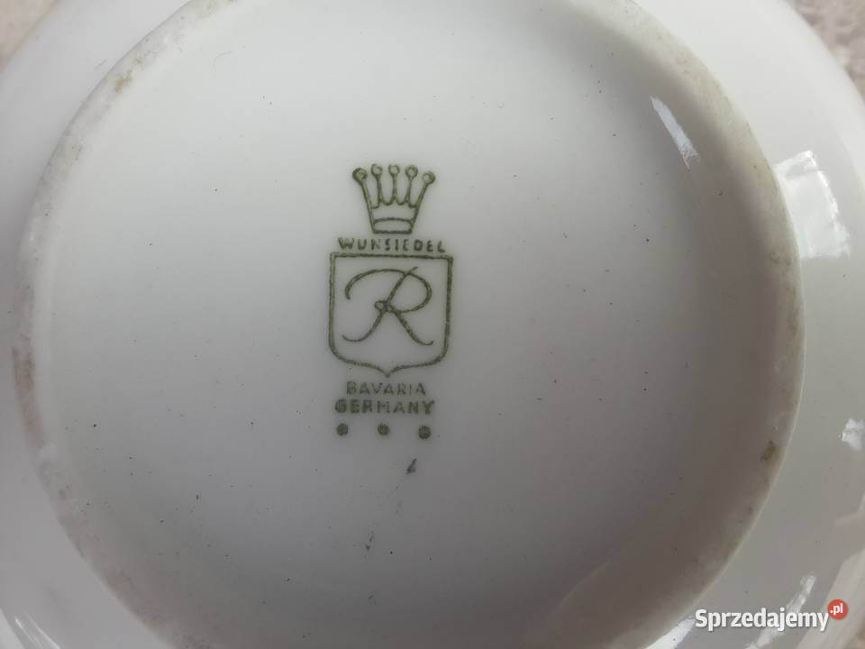 Bulionówka porcelanowa Wunsiedel Bavaria Tczew
