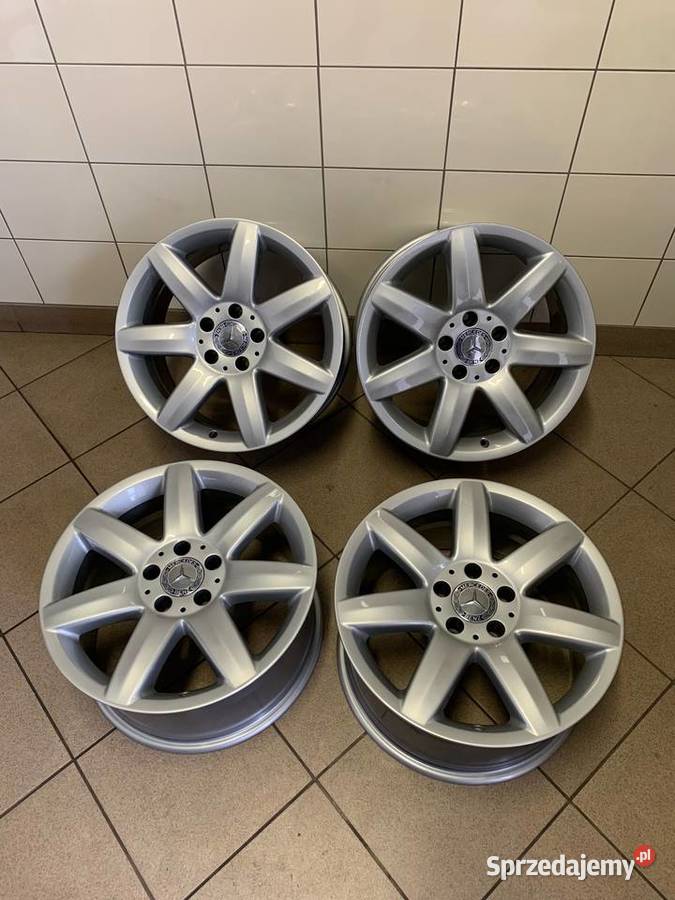 Oryginalne 4x Felgi Mercedes 17 Średnica 17" wielkopolskie