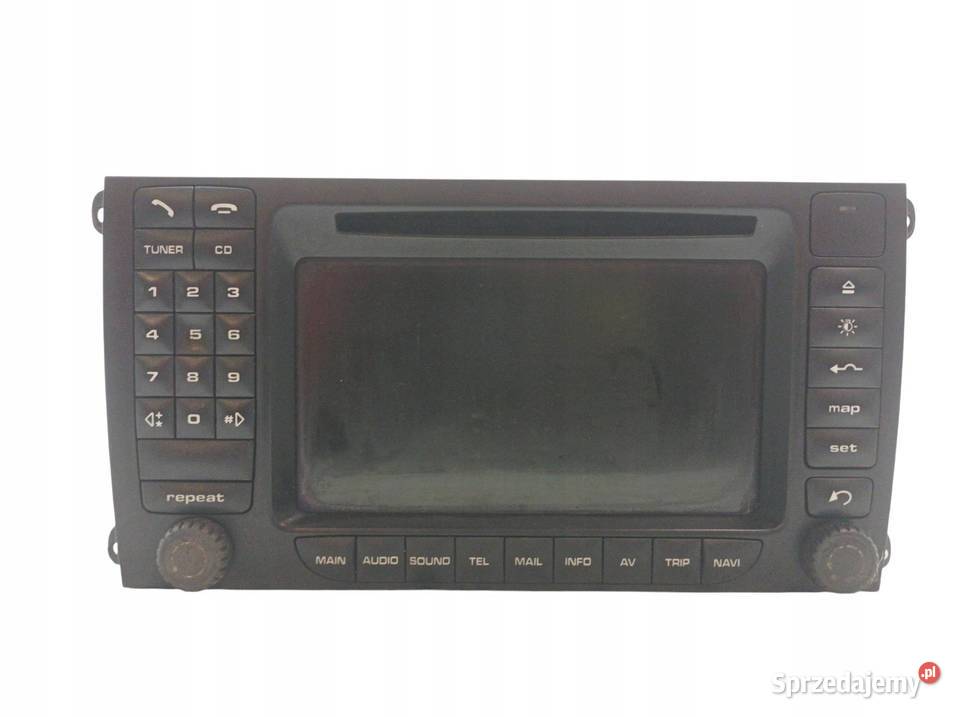RADIONAWIGACJA EU USZKODZONA 7L5035192B Porsche Rok produkcji 2006
