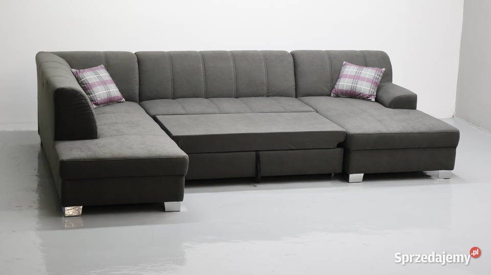 TPM narożnik U funkcja spania rogówka kanapa Poznań sprzedam