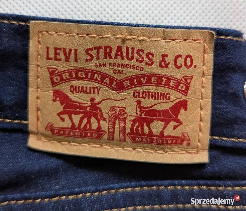 Levis Jeans PC918880012 W24 L30 Blue Skinny mazowieckie Warszawa sprzedam