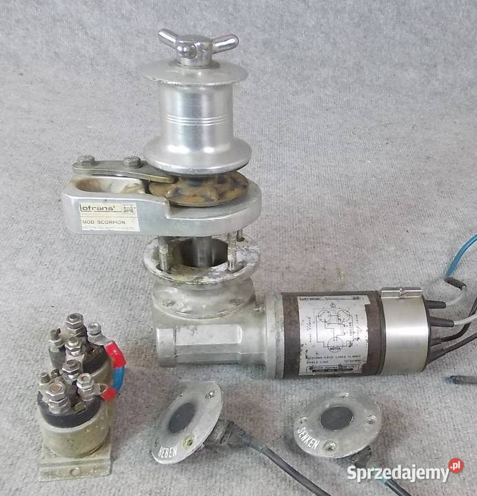 Winda kotwiczna Lofrans Scorpion komplet Leszno