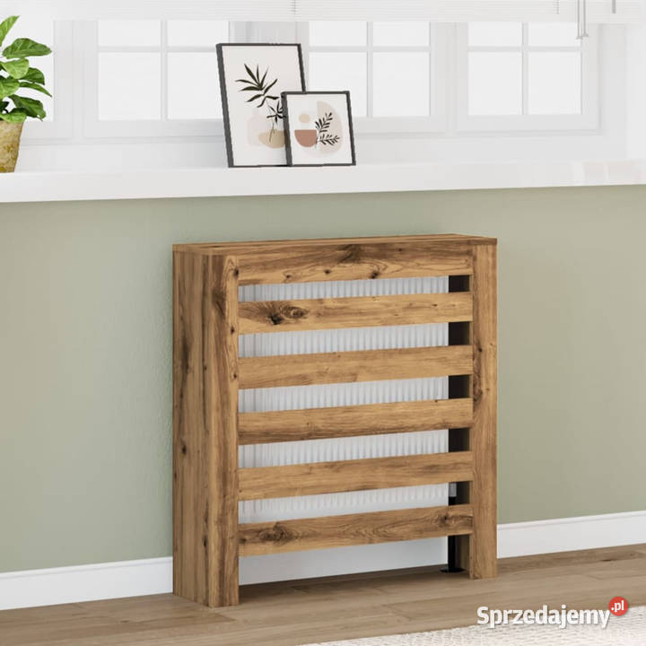 Osłona na grzejnik dąb artisan 78x20x82 WM852689