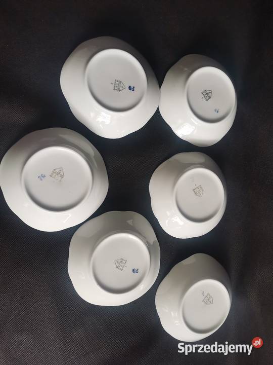 Stare miseczki 6 sztuk porcelana Ćmielów PRL śląskie Katowice sprzedam