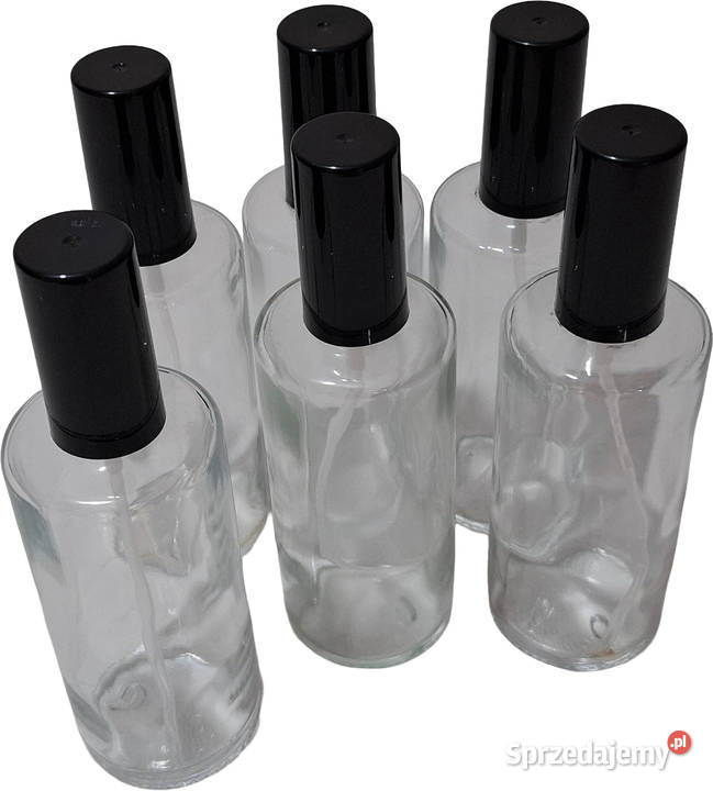 Buteleczka z atomizerem perfumach czarna 100ml Czeladź