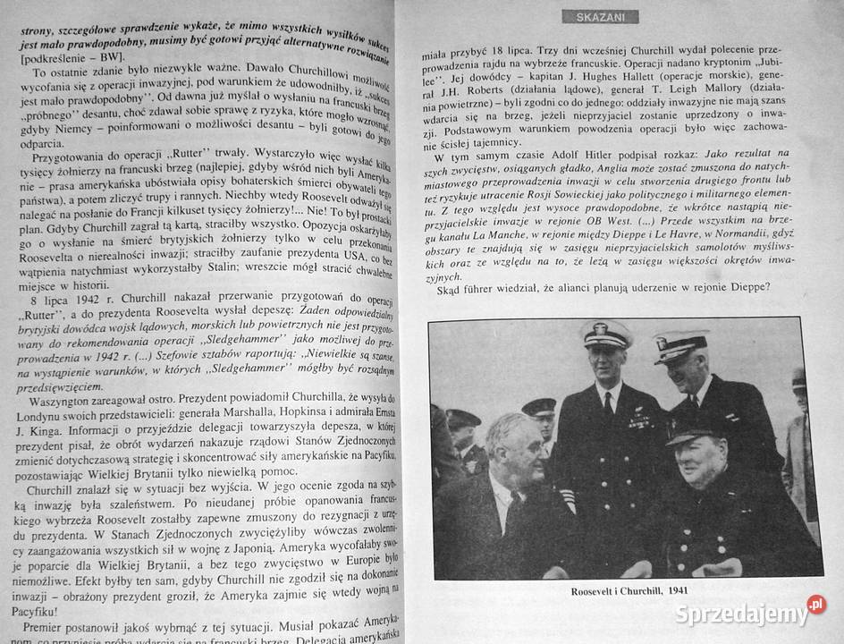 Sensacje XX wieku II wojna światowa Bogusław Chełm