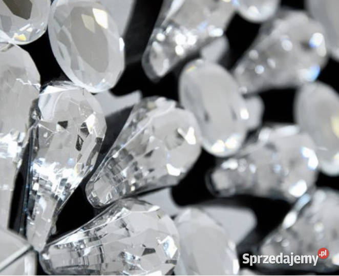 Lustro okrągłe z kryształkami Venus Glamour Lustra sprzedam