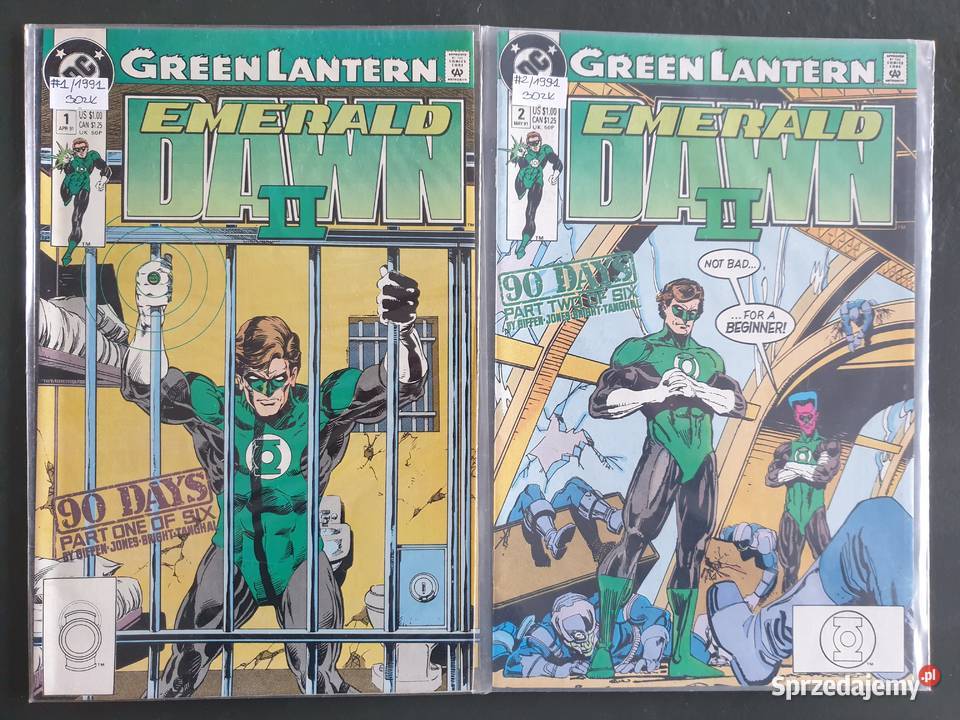 Green Lantern zestaw 11 komiksów DC USA Komiksy sprzedam