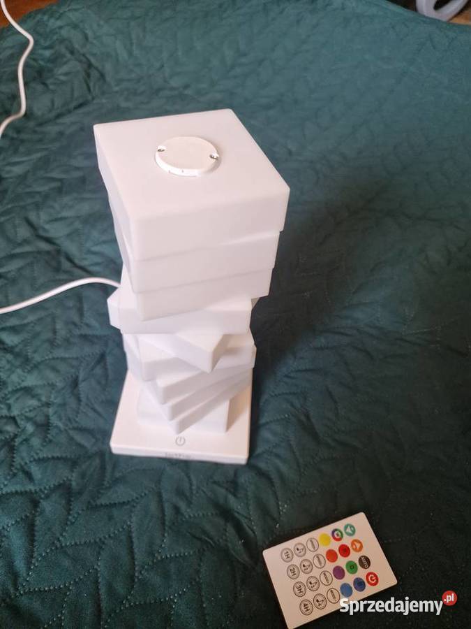 NOWA Lampa LED RGB LETHE reaguje na dźwięk Lampy stołowe i nocne Wrocław sprzedam