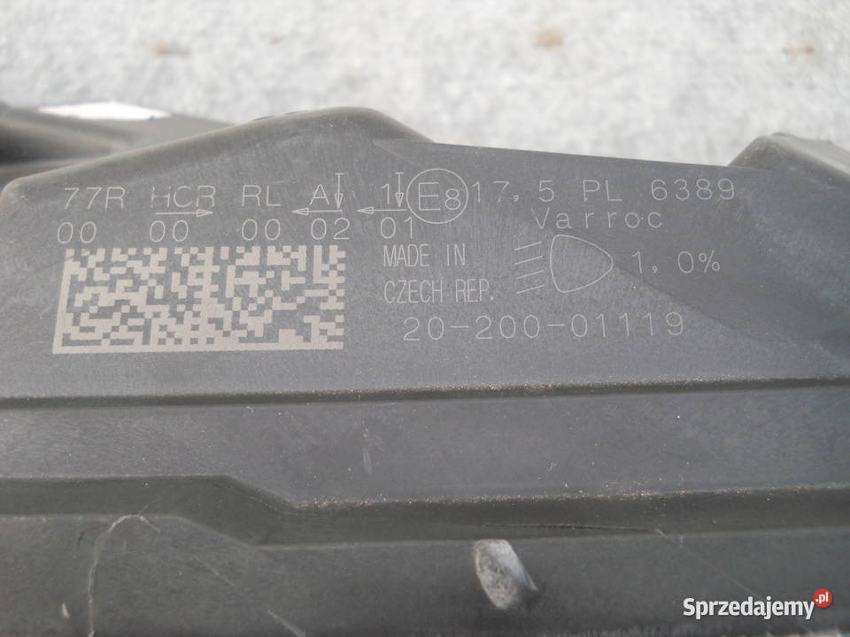 FORD FIESTA MK7 LIFT LAMPA PRZEDNIA PRAWA Siechnice