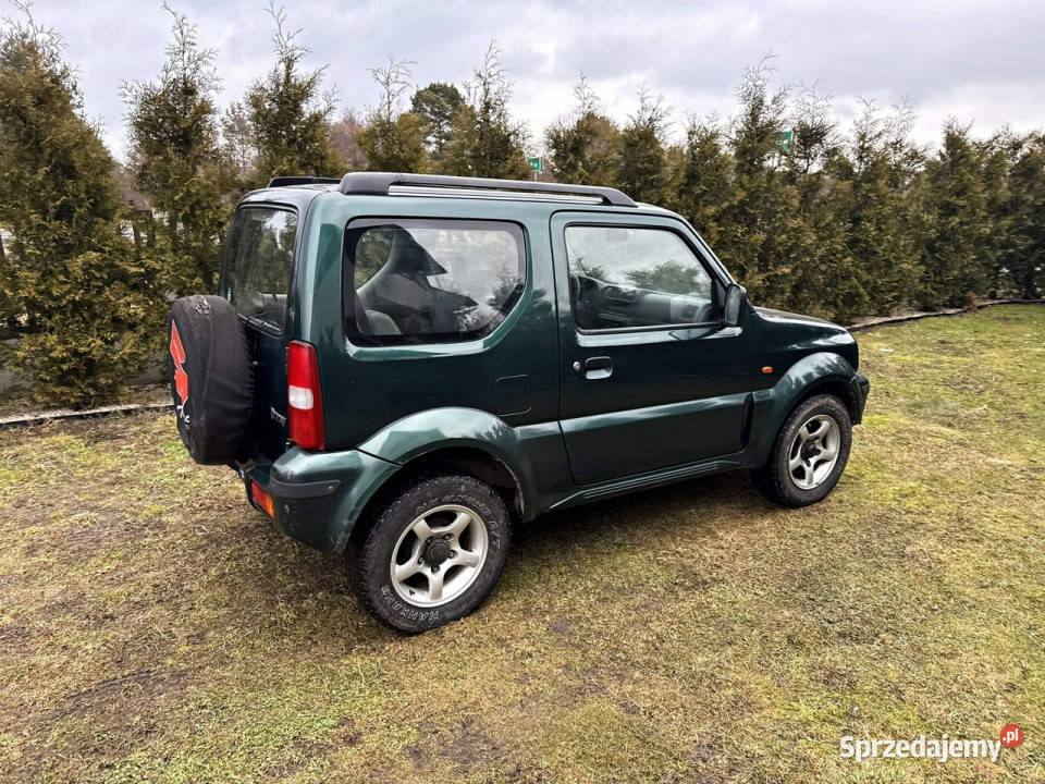 Suzuki Jimny 13 80 4x4 Klima 185000 bez rdzy III relingi dachowe