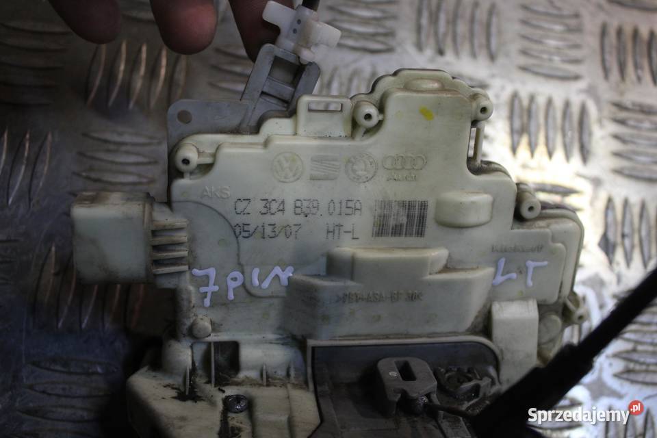 ZAMEK DRZWI LEWY TYŁ 7 PIN VW PASSAT B6