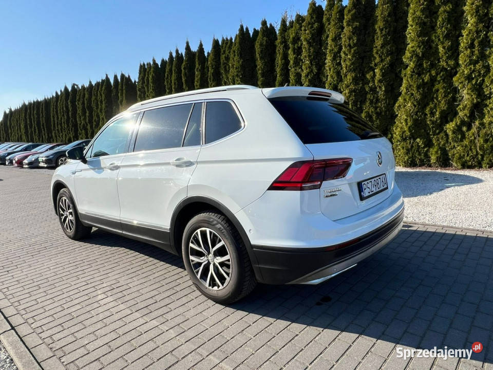 Volkswagen Tiguan Allspace Salon Polska Pierwszy biały wielkopolskie Baranowo sprzedam
