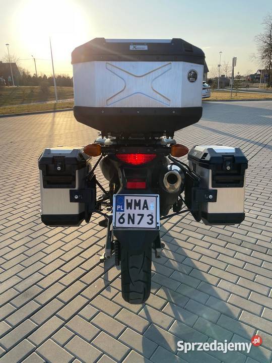 SUZUKI Vstrom DL650 XT 2016 3 kufry nawigacja Warszawa