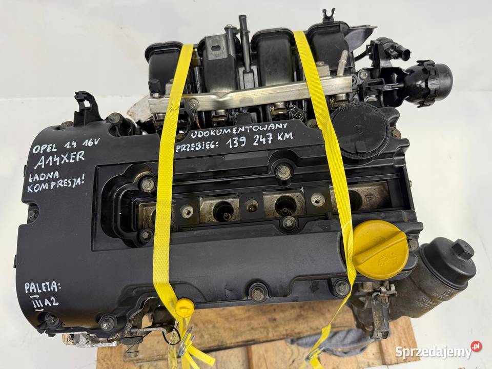 SILNIK A14XER Opel Meriva B Corsa D Astra IV J lubelskie Rudka