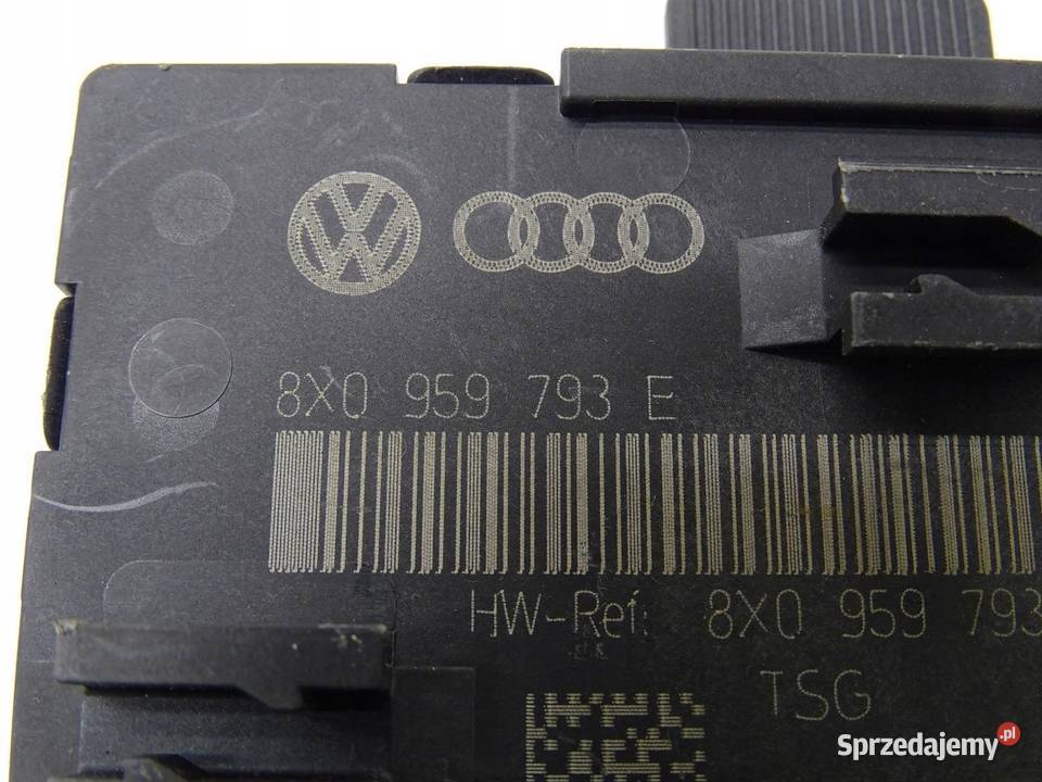 MODUŁ STEROWNIK DRZWI PRZÓD 8X0959793E SKODA sprzedam