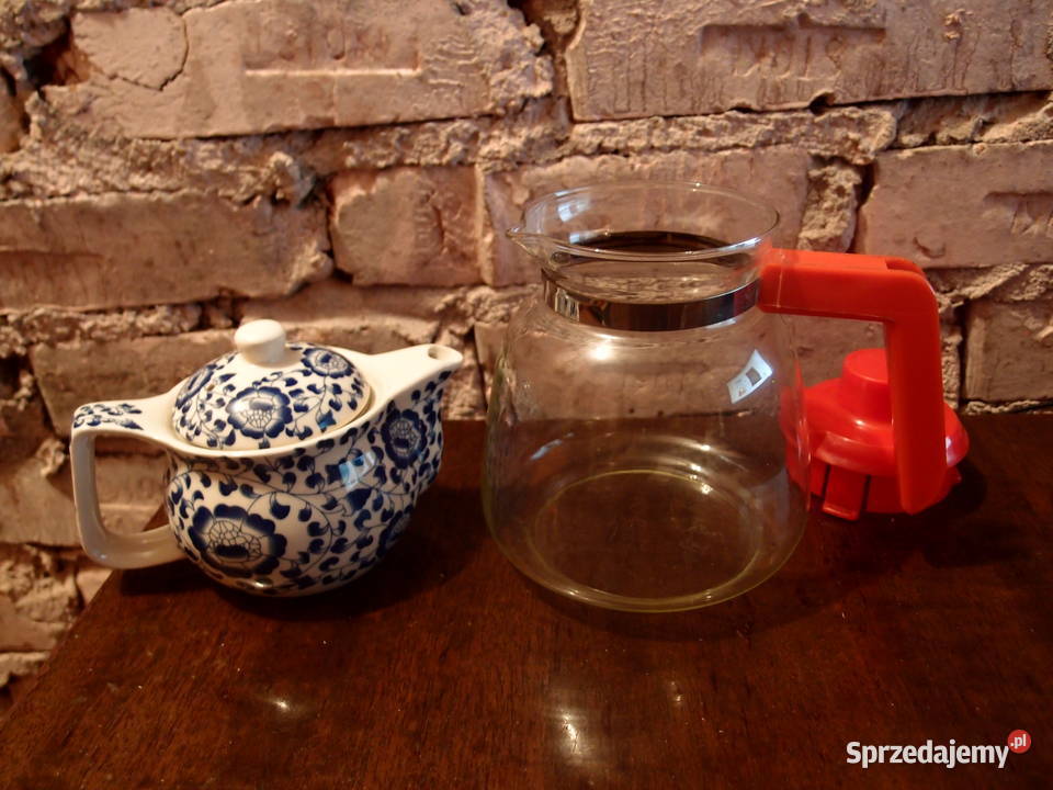 Okres PRL Dzbanek czajniczek do herbaty Łódź