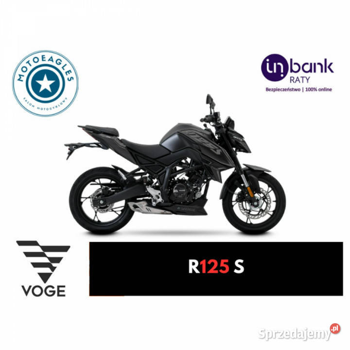 VOGE R125S Voge R 125 S Transport Raty Fvat Motocykle, skutery, quady Bicz
