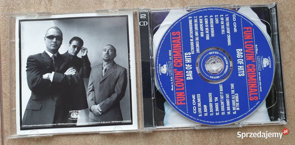 CD Fun Lovin Criminals Bag of Hits pop Legnica