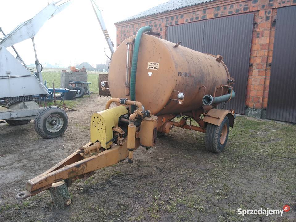 Beczkowóz 3500l Nawożenie sprzedam