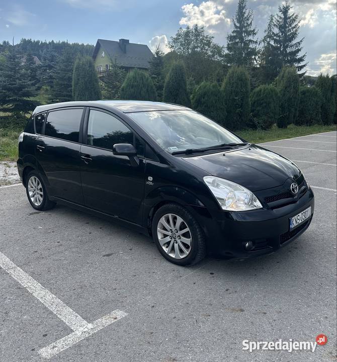 Toyota corolla verso 22 diesel 2007r 7 osobowy podkarpackie Słotowa