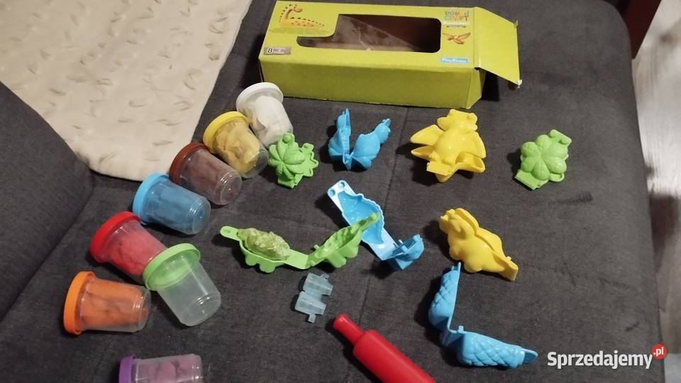 foremki dinozaurów masa plastyczna Poznań
