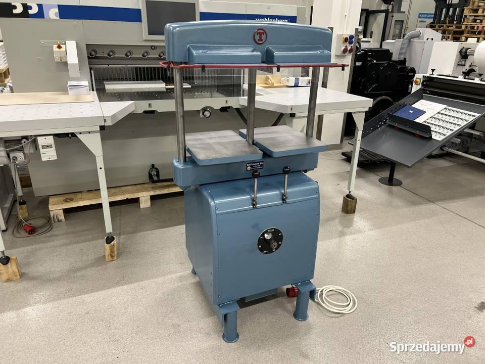 Prasa introligatorska hydrauliczna Karl Produkcja mazowieckie Radom