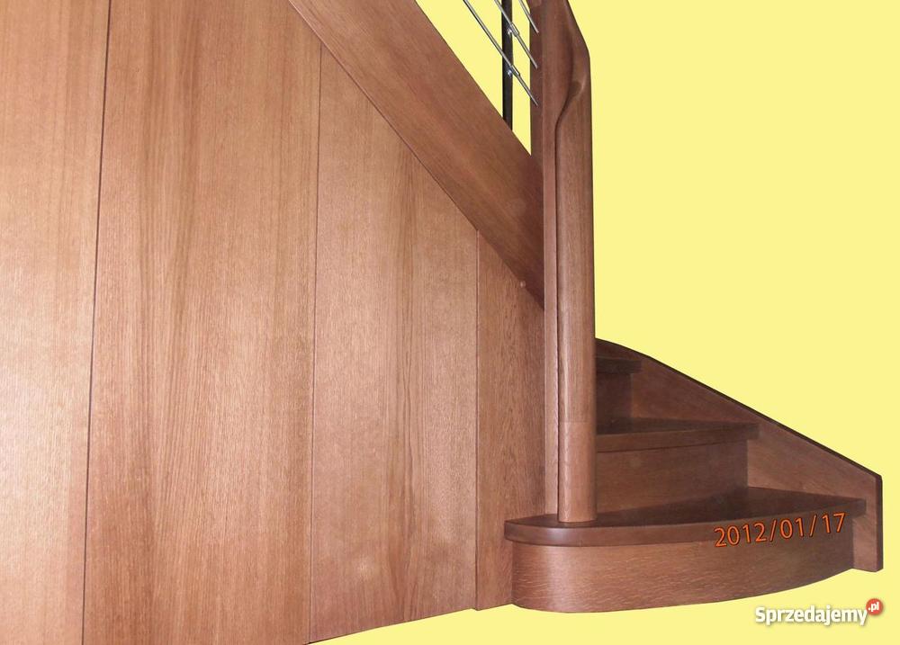 schody drewniane dębowe