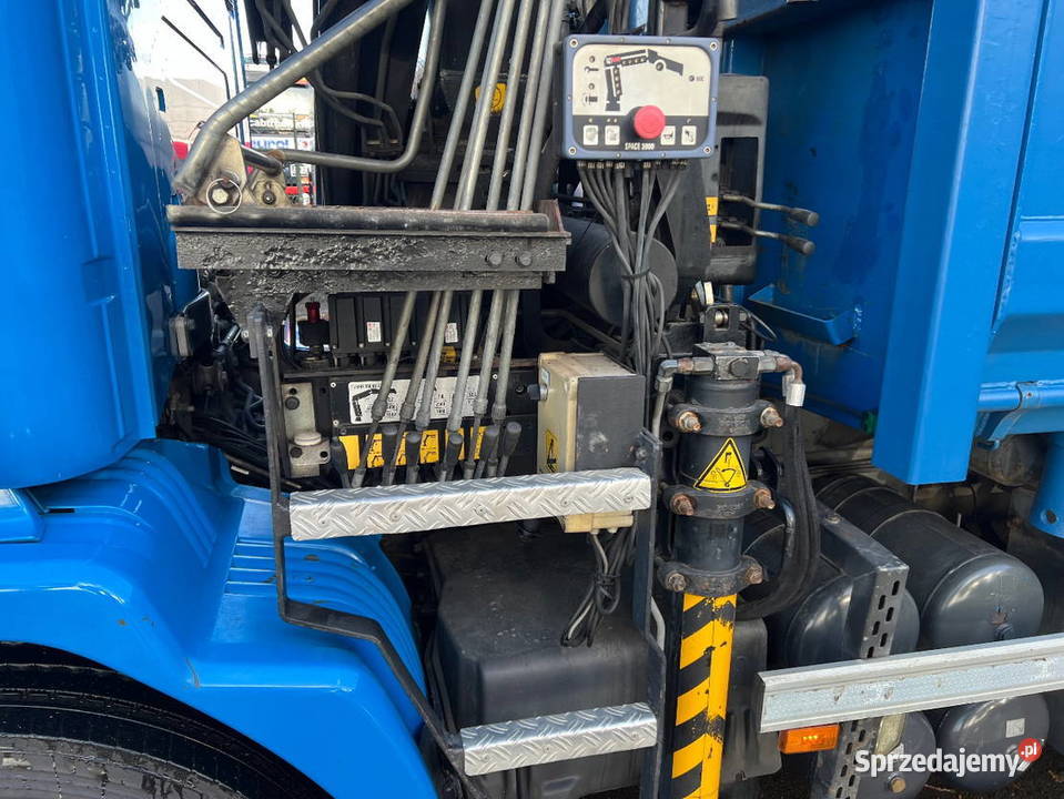 Wywrotka 4 osiowa 8x4 wywrotka z dzwigiem Scania diesel mazowieckie Warszawa sprzedam