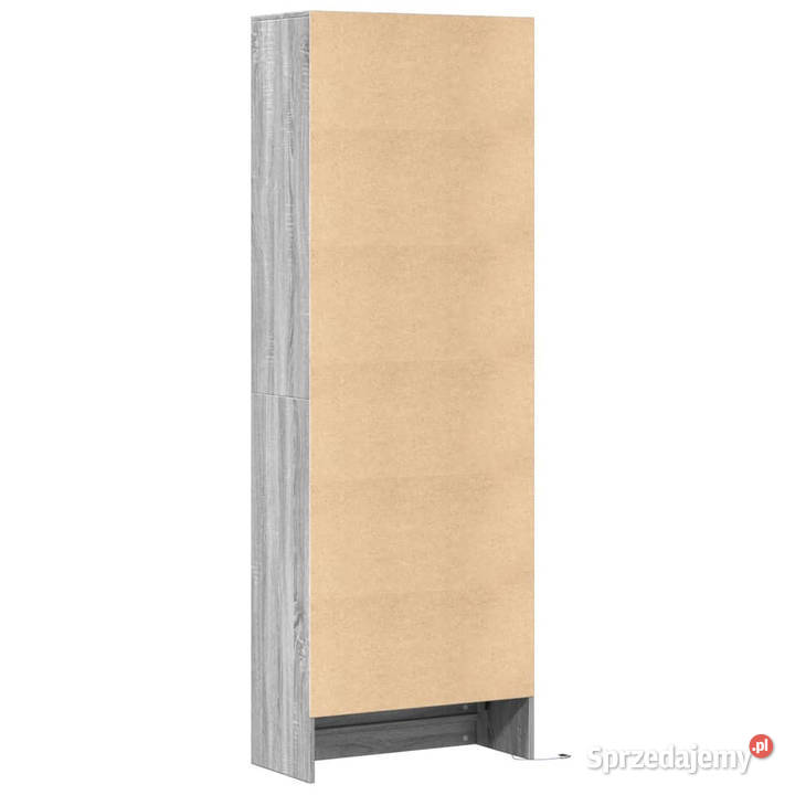Wysoka szafka z LED szary dąb sonoma 69x325x200 Warszawa sprzedam