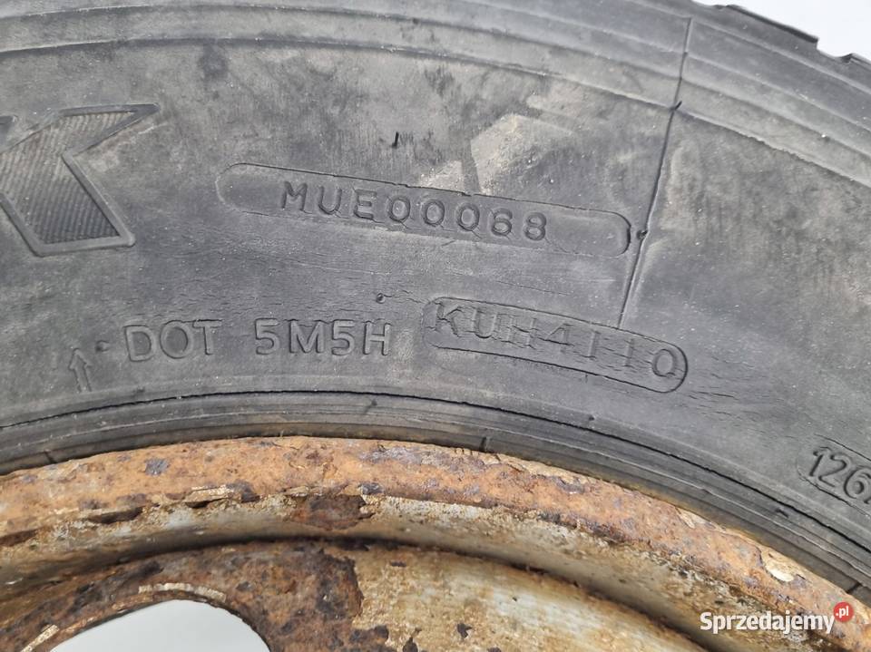 KOŁO ZAPASOWE FELGA Iveco Eurcargo 21575 R175 Motoryzacja