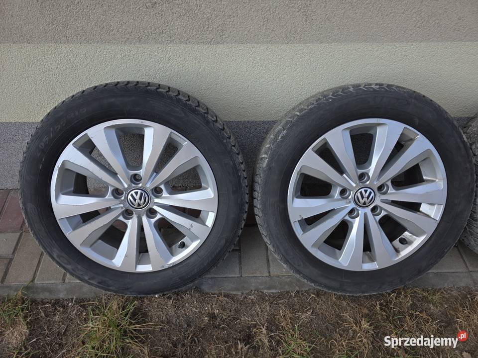 4 Alufelgi VW 16 z oponami 5x112 ET46 Warszawa