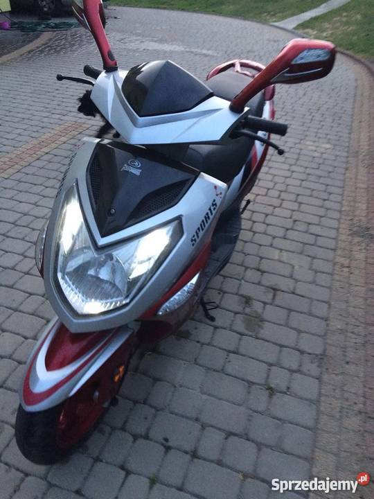 Moto Ventus Grand czerwony Jastrzębia