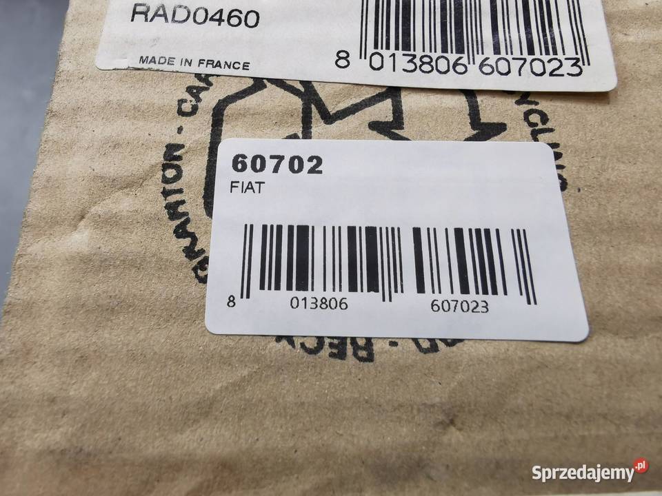 CHŁODNICA WODY FIAT BRAVO MAREA 19JTD 2002 NOWA