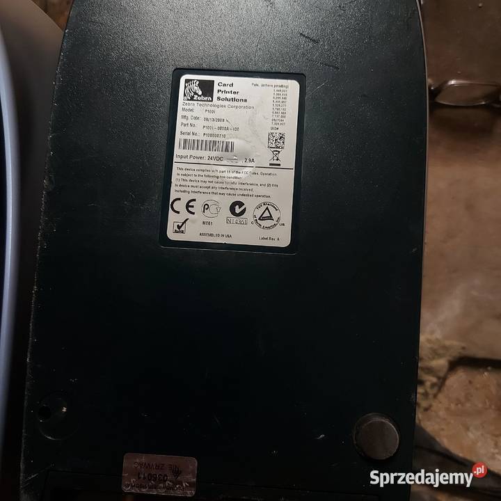 zebra P110i drukarka kart plastikowych 2 małopolskie Nowy Sącz