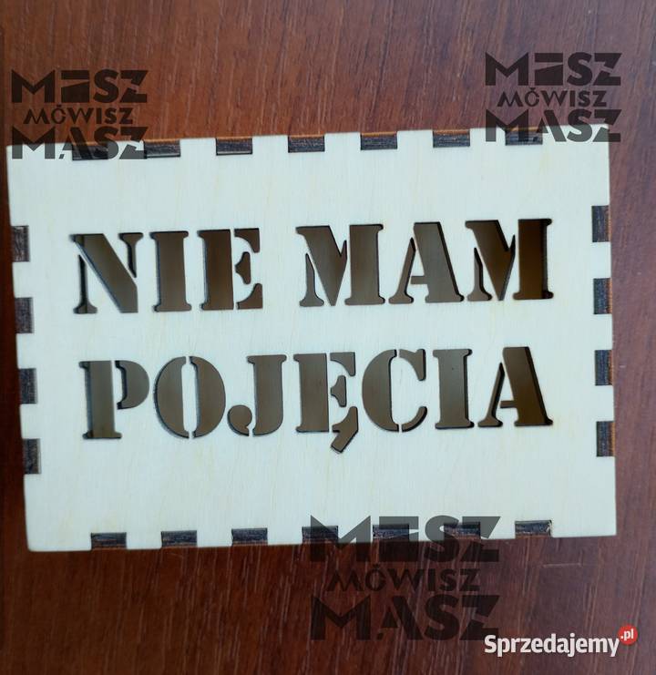 Pudełko na pieniądze kasę hajs Mikołaja Racot