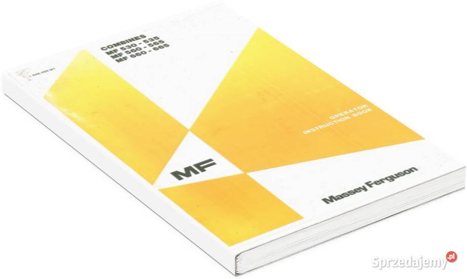 MF 4455 Massey Ferguson 4400 Instrukcja katalog wielkopolskie Szamotuły