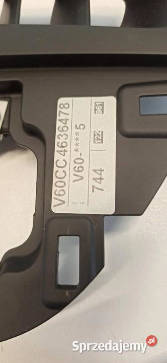 VOLVO V60 CC OSŁONA GŁOŚNIKA KONSOLI 31467496 osobowe