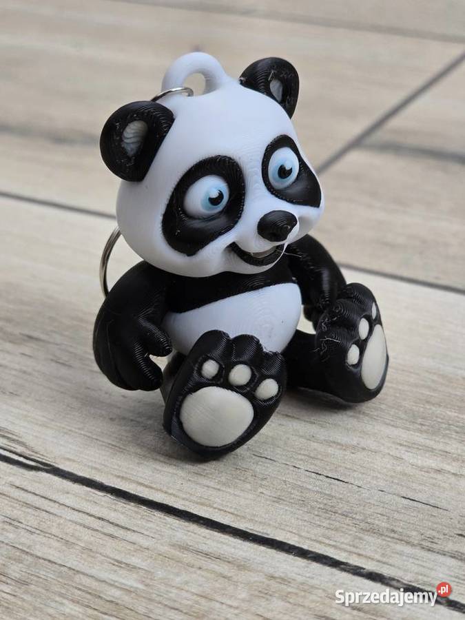 Brelok Panda 3D do Kluczy Torebki Druk3d Chełm sprzedam