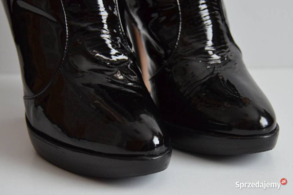 KUSZĄCA SZPILKA lakierowana NATURALNA skóra 25cm Białystok sprzedam