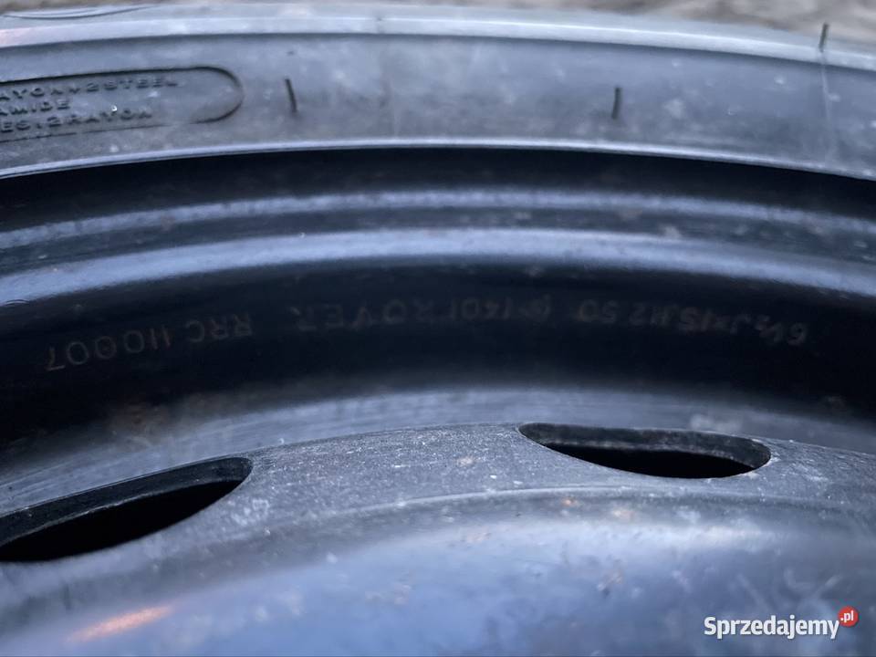 Felga zapas 6 12Jx15H250 1401 ROVER RRC 110007 lubuskie Stany