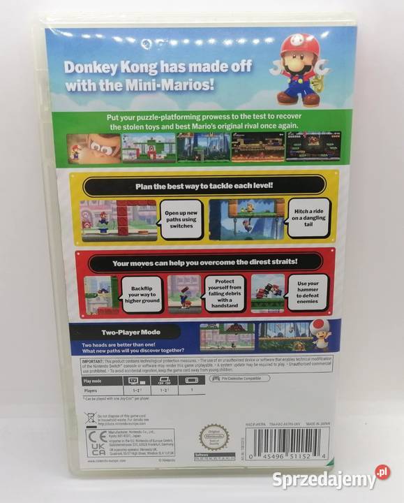 Gra Mario vs Donkey Kong Nintendo Switch