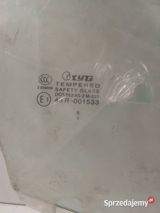 Szyba Boczna Prawa Przednia Alfa Romeo 156 98 Bralin