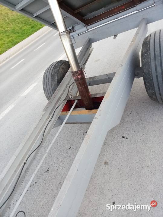 Przyczepa wywrotka 3 strony jednoosiowa 6 t