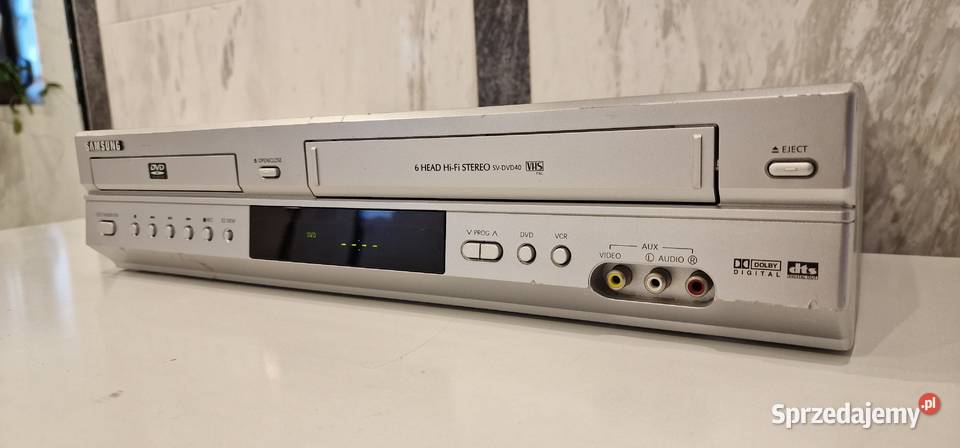 Samsung SVDVD40 KOMBO VHSDVD Międzychód