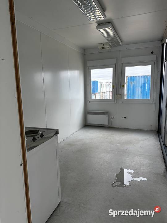 KONTENER BIUROWY PRZEDSIONEK WC ANEKS KUCHENNY Biuro dolnośląskie Wrocław
