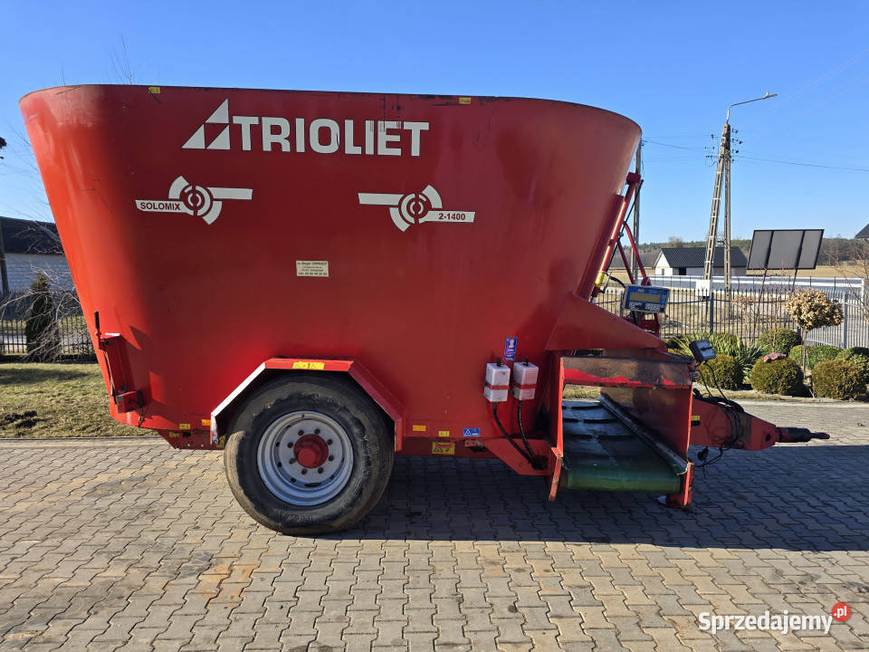 Wóz paszowy TRIOLIET SOLOMIX 21400 14 m3 podlaskie Wizna