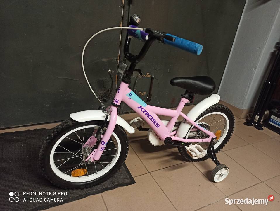 Rowerek Dzieciecy 16 KROSS MINI 30 KÓŁKA BOCZNE Wieliczka